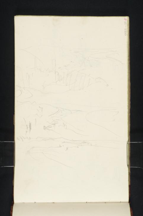 Joseph Mallord William Turner, ‘River Seine from a High Vantage’ ?1832