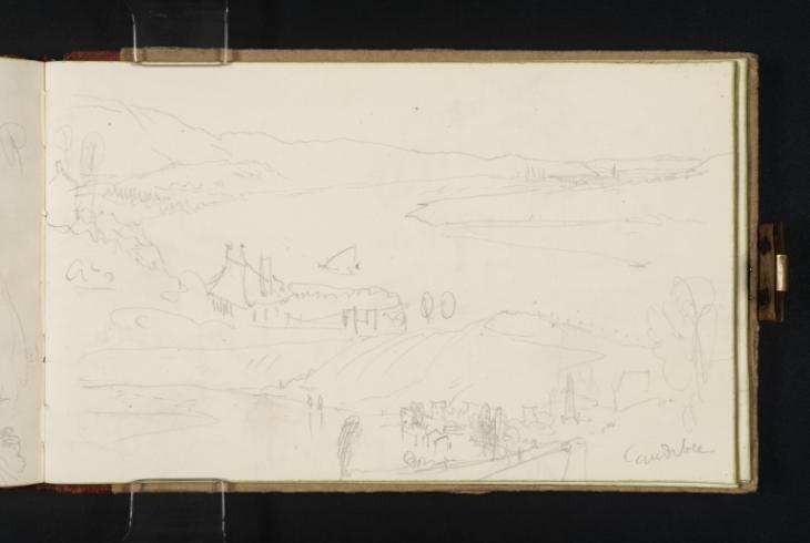 Joseph Mallord William Turner, ‘Caudebec-en-Caux; The Seine Valley with a Distant Spire’ ?1832