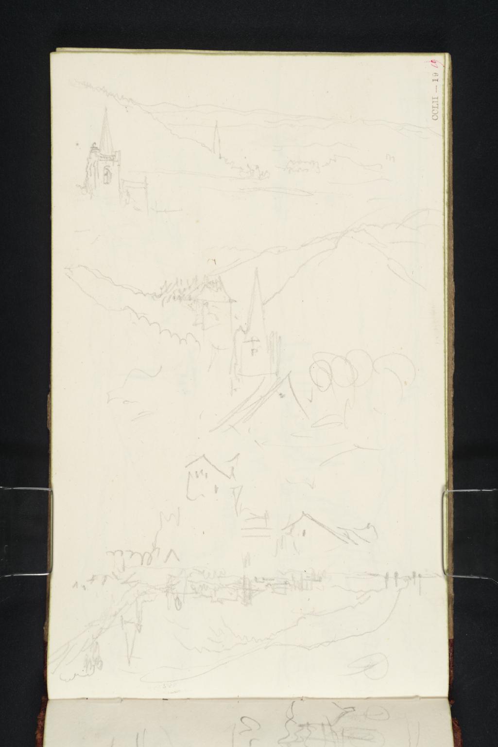 Sketches at Caudebec