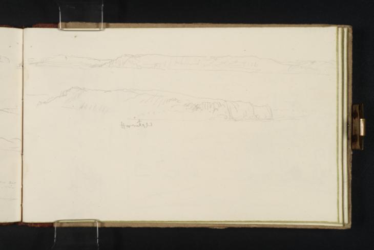 Joseph Mallord William Turner, ‘Cliffs, ?English Channel’ ?1832