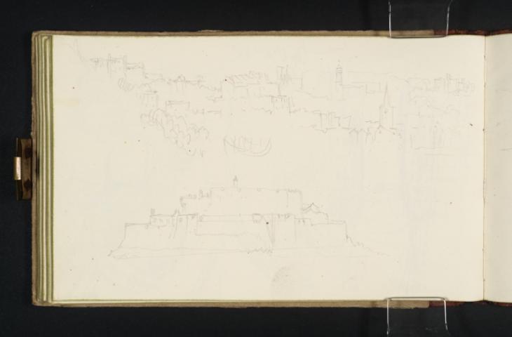 Joseph Mallord William Turner, ‘St Peter Port, Guernsey; Castle Cornet’ ?1832