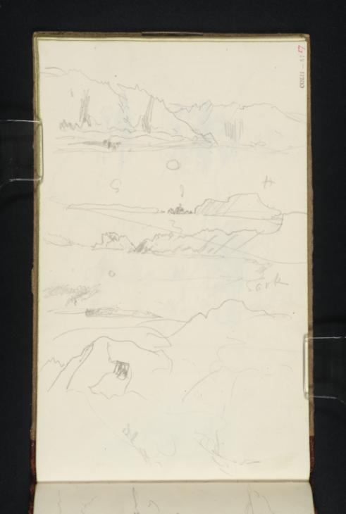 Joseph Mallord William Turner, ‘La Coupée, Sark; Channel Islands’ ?1832