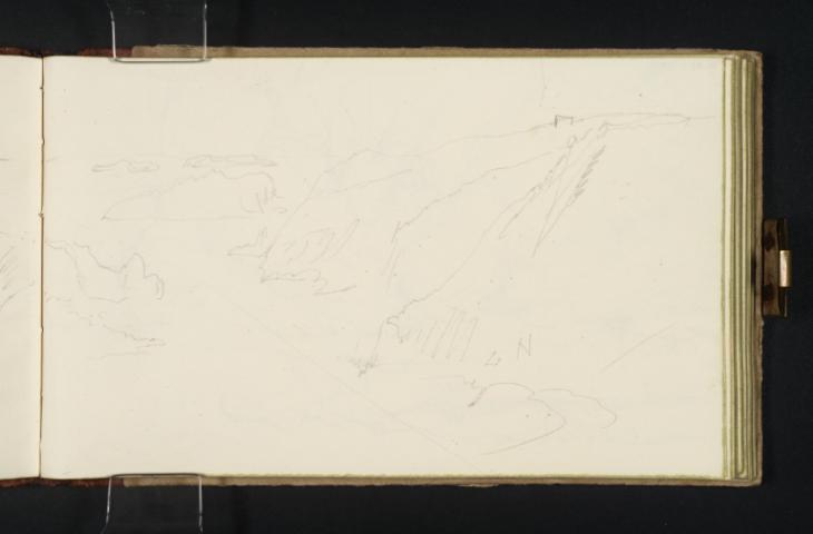 Joseph Mallord William Turner, ‘Rocky Coastal Terrain, Channel Islands’ ?1832