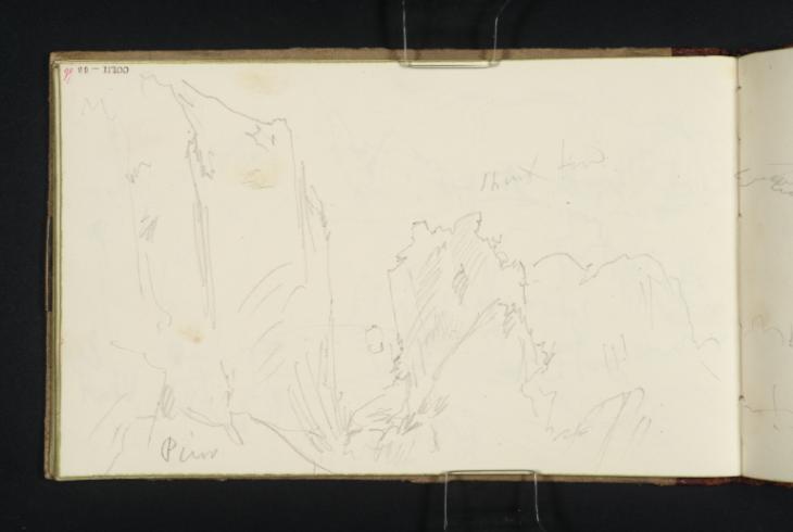 Joseph Mallord William Turner, ‘Creux Harbour, Sark Island’ ?1832