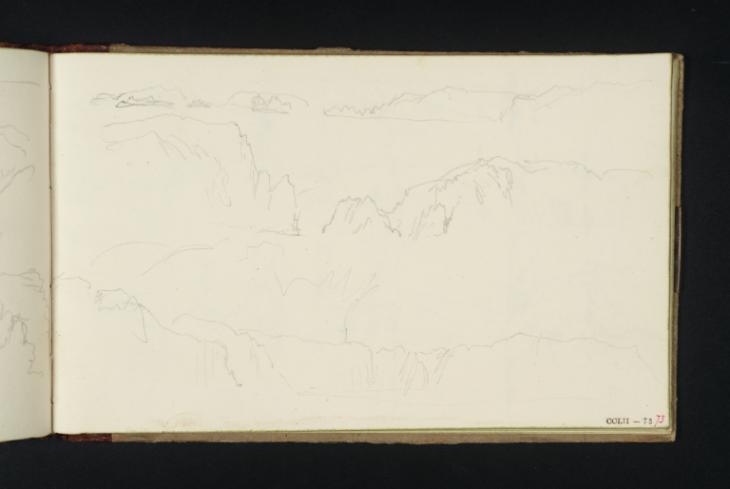 Joseph Mallord William Turner, ‘La Coupée, Sark Island’ ?1832