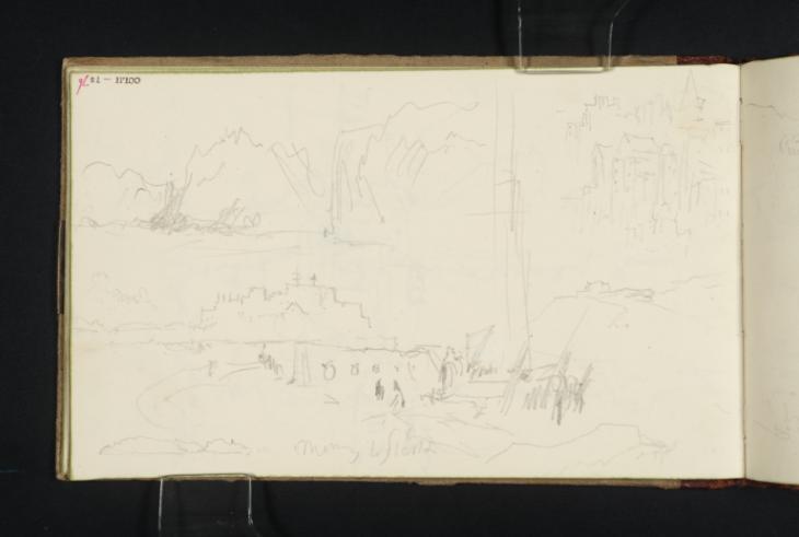 Joseph Mallord William Turner, ‘Castle Cornet, Guernsey; Sark Island’ ?1832