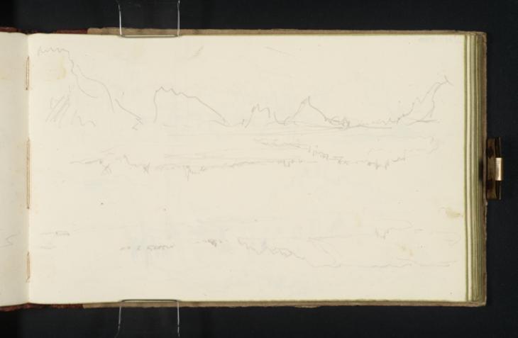 Joseph Mallord William Turner, ‘Coastal Terrain, ?Channel Islands’ ?1832