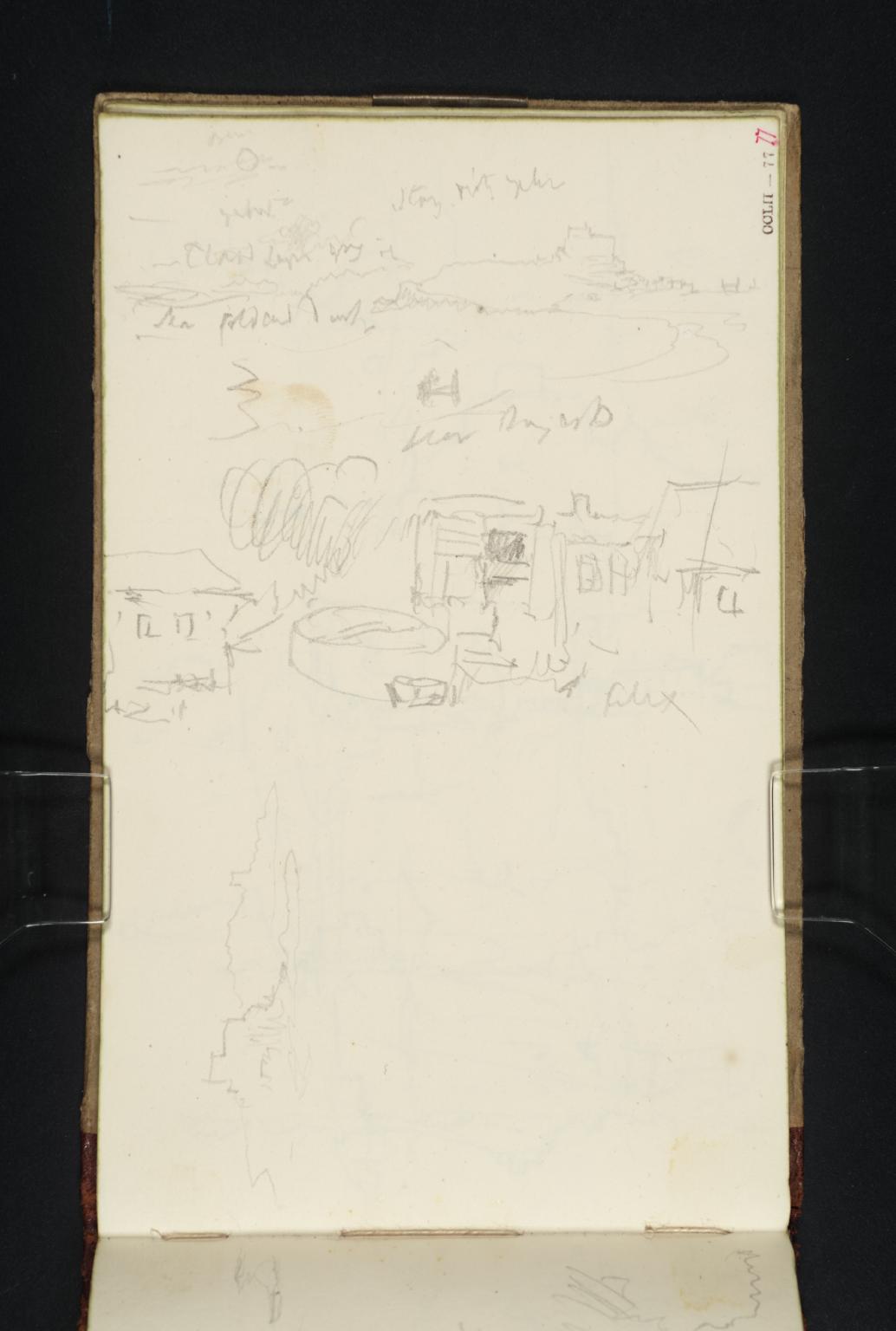 Bay, with Castle on Headland, Etc.