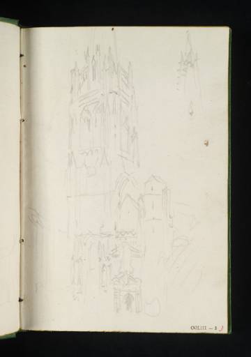 Joseph Mallord William Turner, ‘Church of Saint-Martin, Harfleur’ ?1829