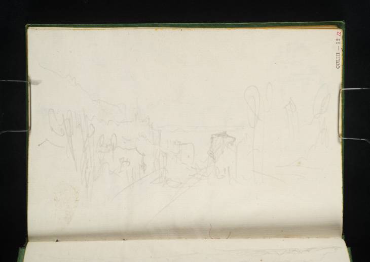 Joseph Mallord William Turner, ‘An Avenue, Tancarville’ ?1829