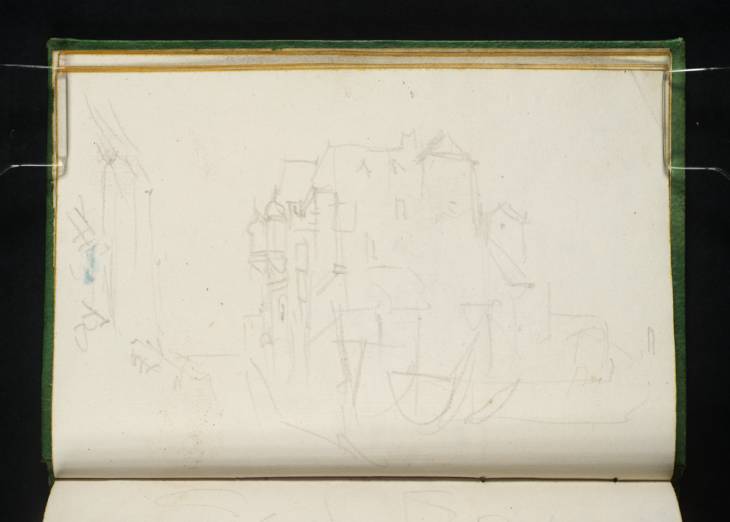 Joseph Mallord William Turner, ‘The Lieutenancy Building at Honfleur’ ?1829