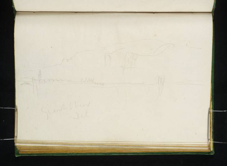 Joseph Mallord William Turner, ‘La Chaire de Gargantua, near Duclair’ ?1829
