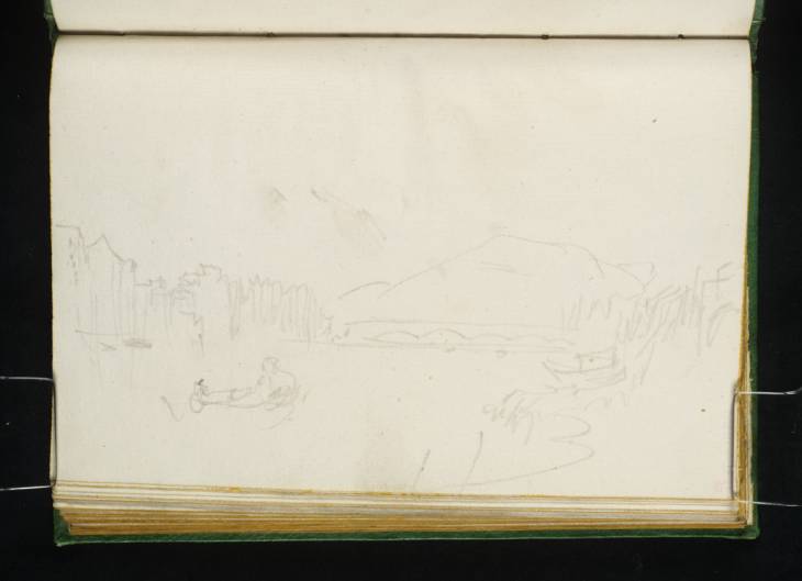 Joseph Mallord William Turner, ‘A Bridge on the River Seine near Rouen’ ?1829