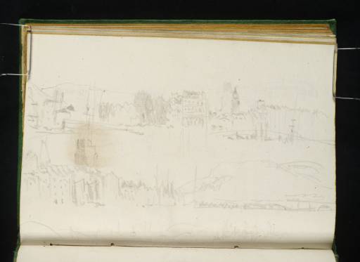 Joseph Mallord William Turner, ‘The Seine Quayside at Rouen’ ?1829