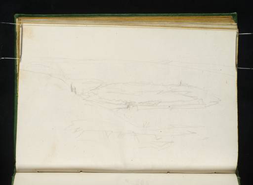 Joseph Mallord William Turner, ‘A Distant View of the River Seine, near Rouen’ ?1829