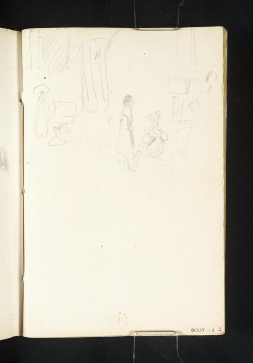 Joseph Mallord William Turner, ‘Fashionably Dressed Figures ?at Saint-Cloud, Île-de-France’ 1832