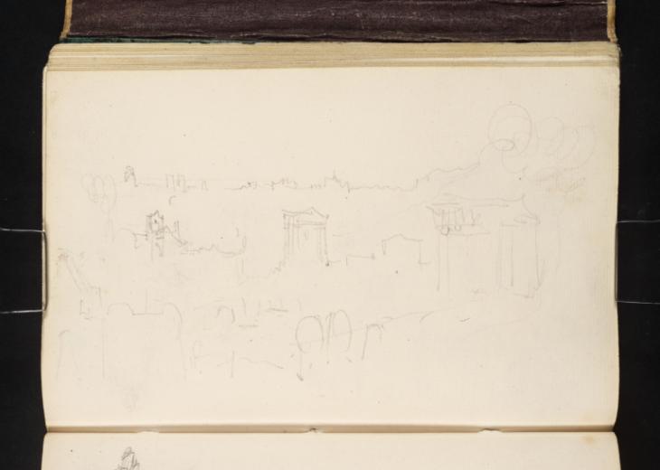 Joseph Mallord William Turner, ‘Père-Lachaise Cemetery, Paris’ 1832