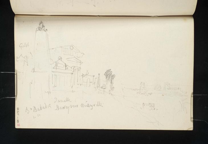 Joseph Mallord William Turner, ‘Père-Lachaise Cemetery, Paris’ 1832