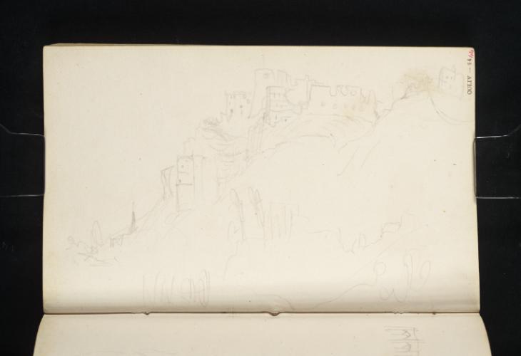 Joseph Mallord William Turner, ‘Château Gaillard and Les Andelys, Normandy’ 1832