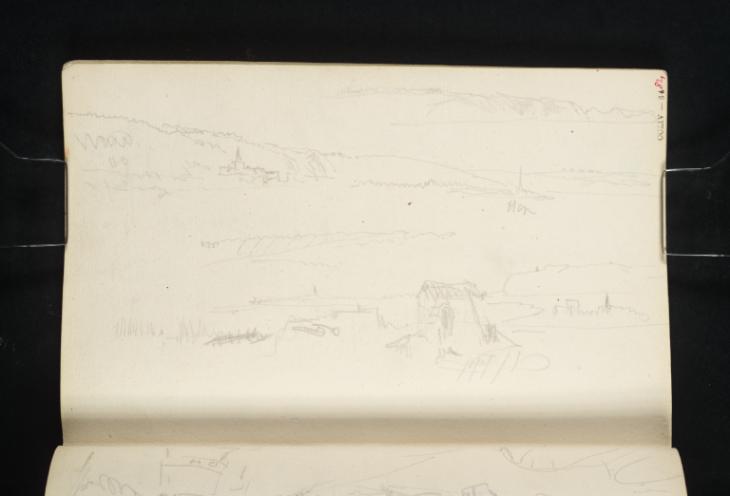 Joseph Mallord William Turner, ‘Coastal Terrain near Le Havre, Normandy’ 1832