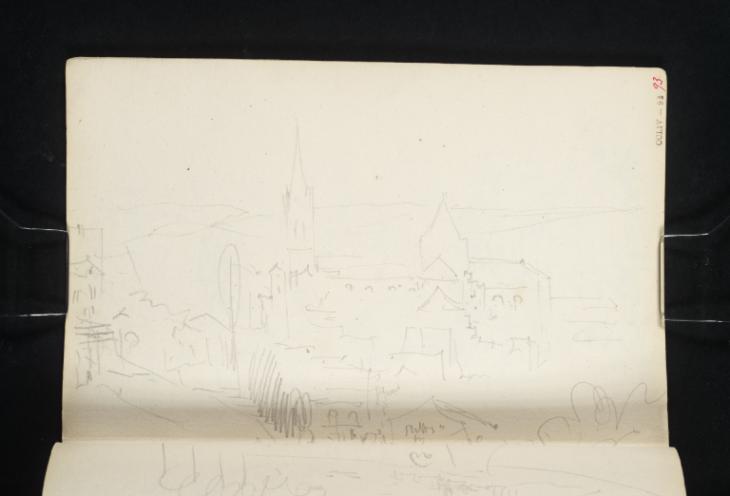Joseph Mallord William Turner, ‘The Church of Saint-Sauveur, Montivilliers, Normandy’ 1832