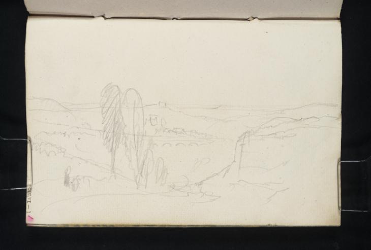 Joseph Mallord William Turner, ‘Valley with Bridge’ c.1826