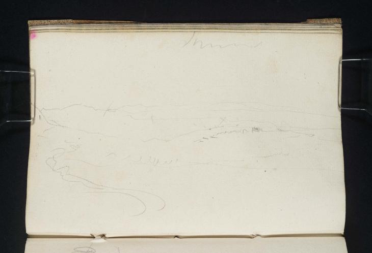 Joseph Mallord William Turner, ‘Hilly Terrain’ c.1826