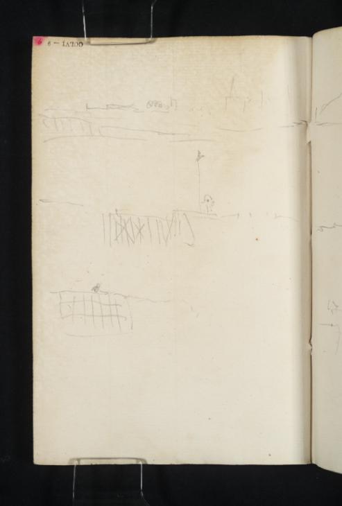 Joseph Mallord William Turner, ‘Piers, English Channel’ c.1826