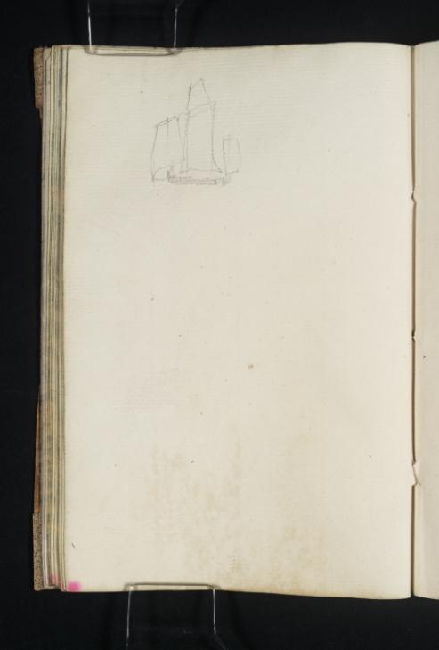 Joseph Mallord William Turner, ‘Sailboat’ c.1826