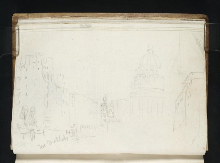 Joseph Mallord William Turner, ‘Panthéon, Paris’ 1832