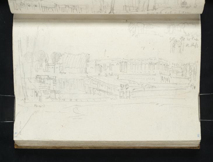 Joseph Mallord William Turner, ‘Grand Trianon, Versailles’ 1832