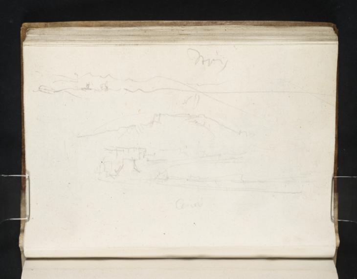 Joseph Mallord William Turner, ‘Riverside Terrain, Northern France’ 1832