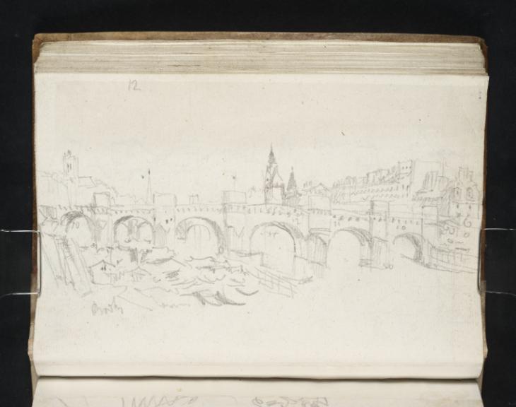 Joseph Mallord William Turner, ‘Pont Neuf, Paris’ 1832