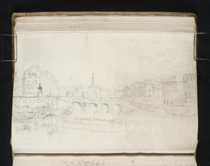 Joseph Mallord William Turner, ‘Pont Neuf, Paris’ 1832