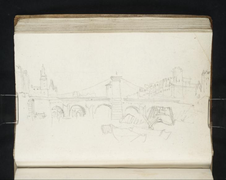 Joseph Mallord William Turner, ‘Pont d'Arcole, Paris’ 1832