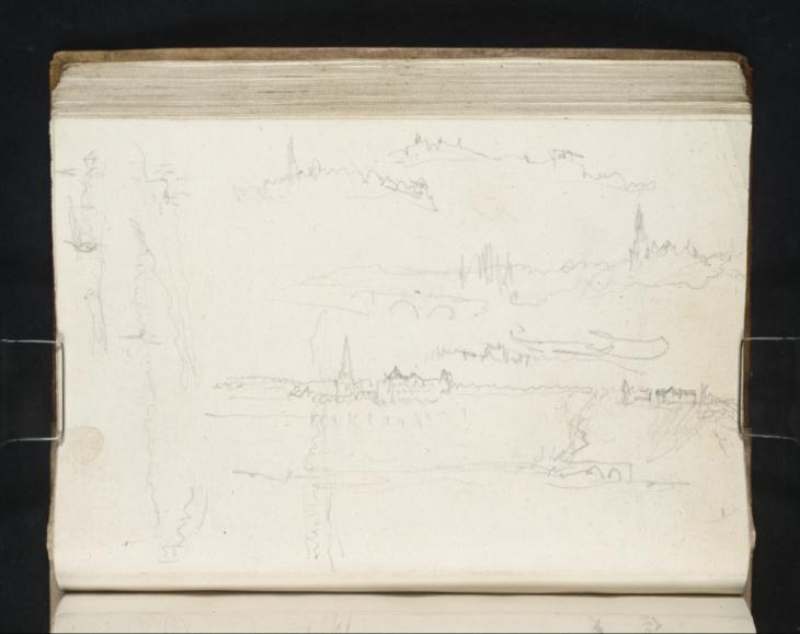 Joseph Mallord William Turner, ‘Riverside Landscape, Northern France’ 1832