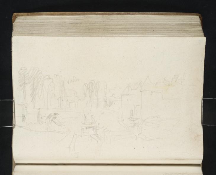 Joseph Mallord William Turner, ‘?Troyes, Northern France’ 1832
