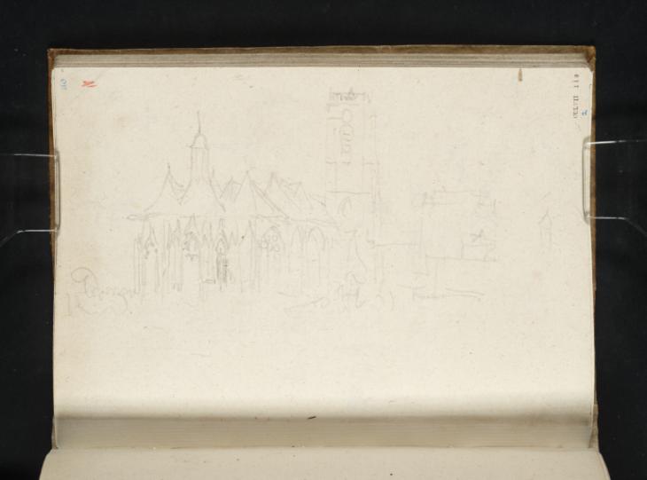 Joseph Mallord William Turner, ‘Brienne-le-Château, Northern France’ 1832