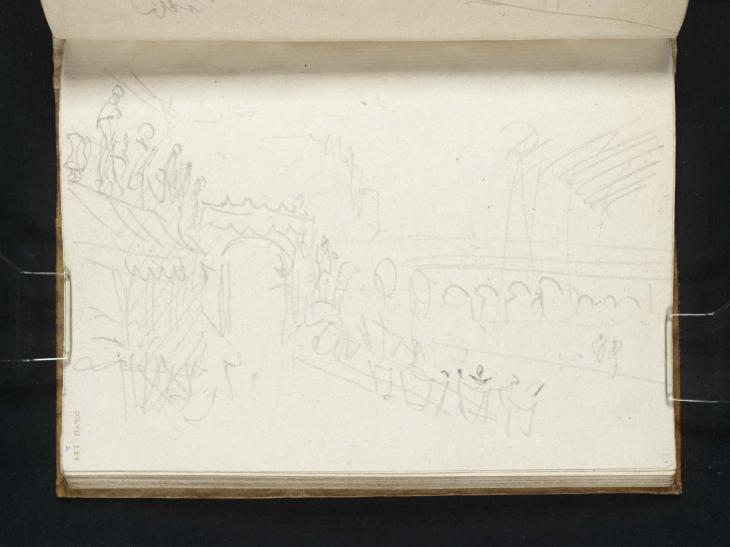 Joseph Mallord William Turner, ‘Riverside Buildings, ?Île-de-France’ 1832