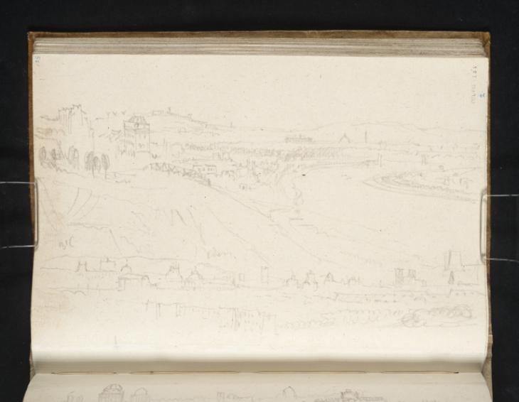 Joseph Mallord William Turner, ‘River Seine near Paris’ 1832