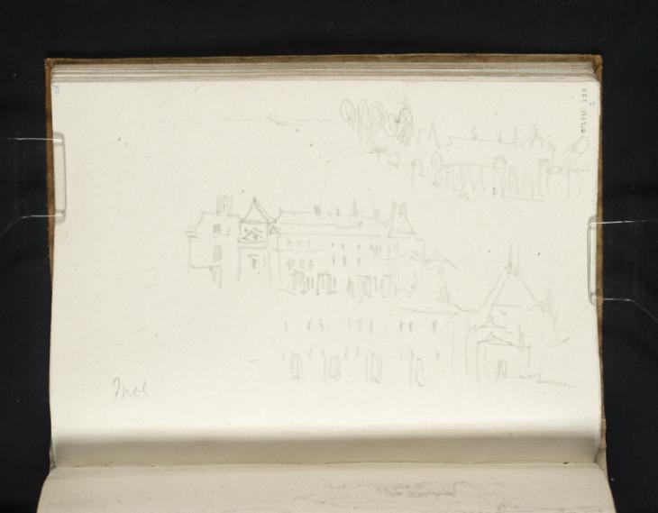 Joseph Mallord William Turner, ‘Château de Malmaison, Île-de-France’ 1832