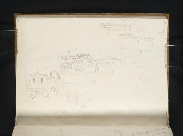 Joseph Mallord William Turner, ‘The Grande Cascade and Château at Saint-Cloud, Île-de-France’ 1832