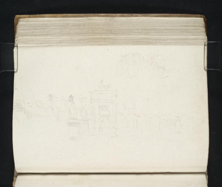Joseph Mallord William Turner, ‘Arc du Carrousel, Paris’ 1832