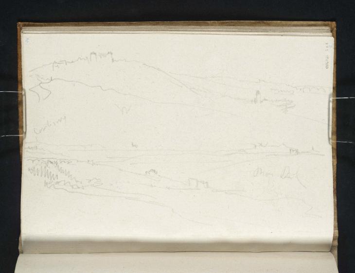 Joseph Mallord William Turner, ‘Wooded Hills, ?Île-de-France’ 1832