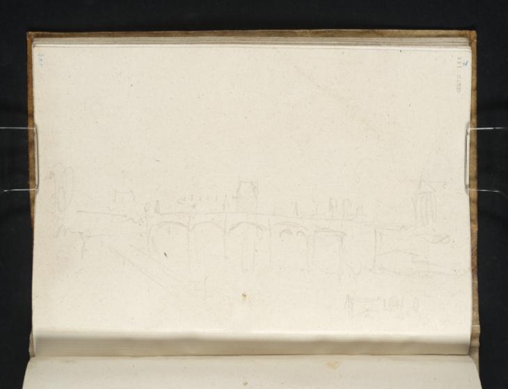 Joseph Mallord William Turner, ‘Palais Bourbon and the Pont de la Concorde, Paris’ 1832