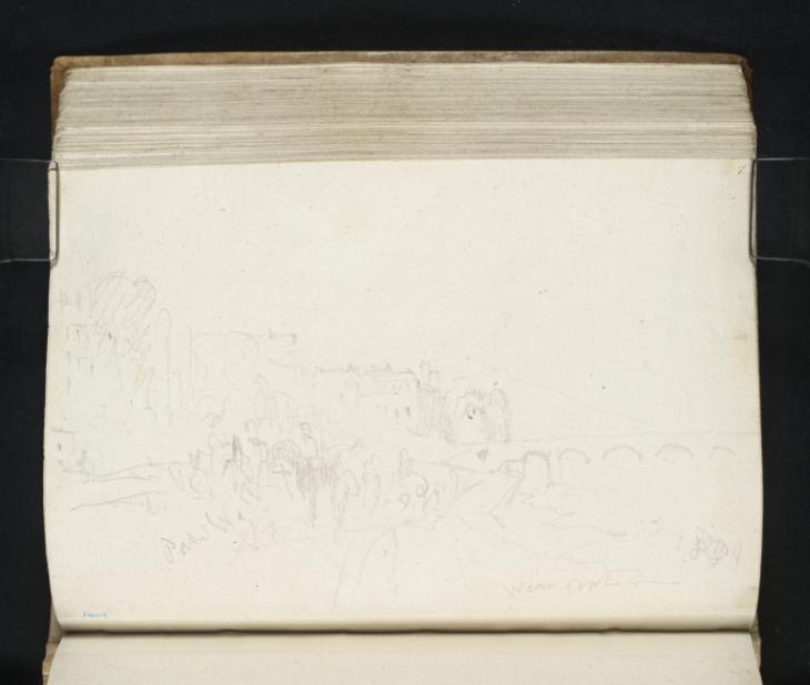 Joseph Mallord William Turner, ‘?Saint-Cloud or Sèvres, Île-de-France’ 1832