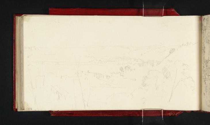 Joseph Mallord William Turner, ‘Bridge of Saint-Cloud and Sèvres’ 1821