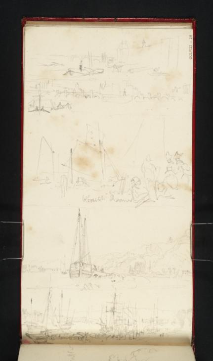 Joseph Mallord William Turner, ‘The Seine at Paris and Rouen’ 1821
