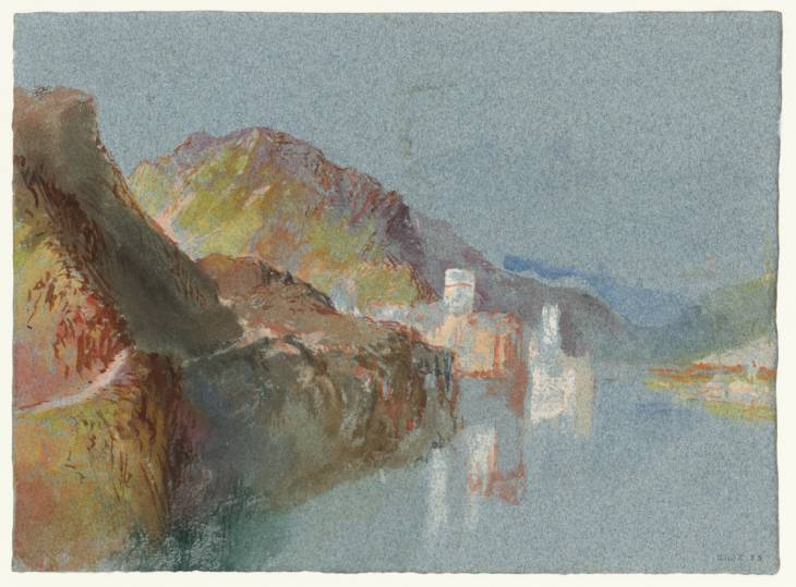 Joseph Mallord William Turner, ‘The Leyen Burg at Gondorf’ c.1839