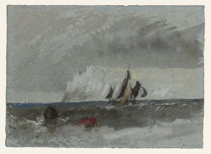 Joseph Mallord William Turner, ‘The Cap de la Hève, Normandy’ c.1832